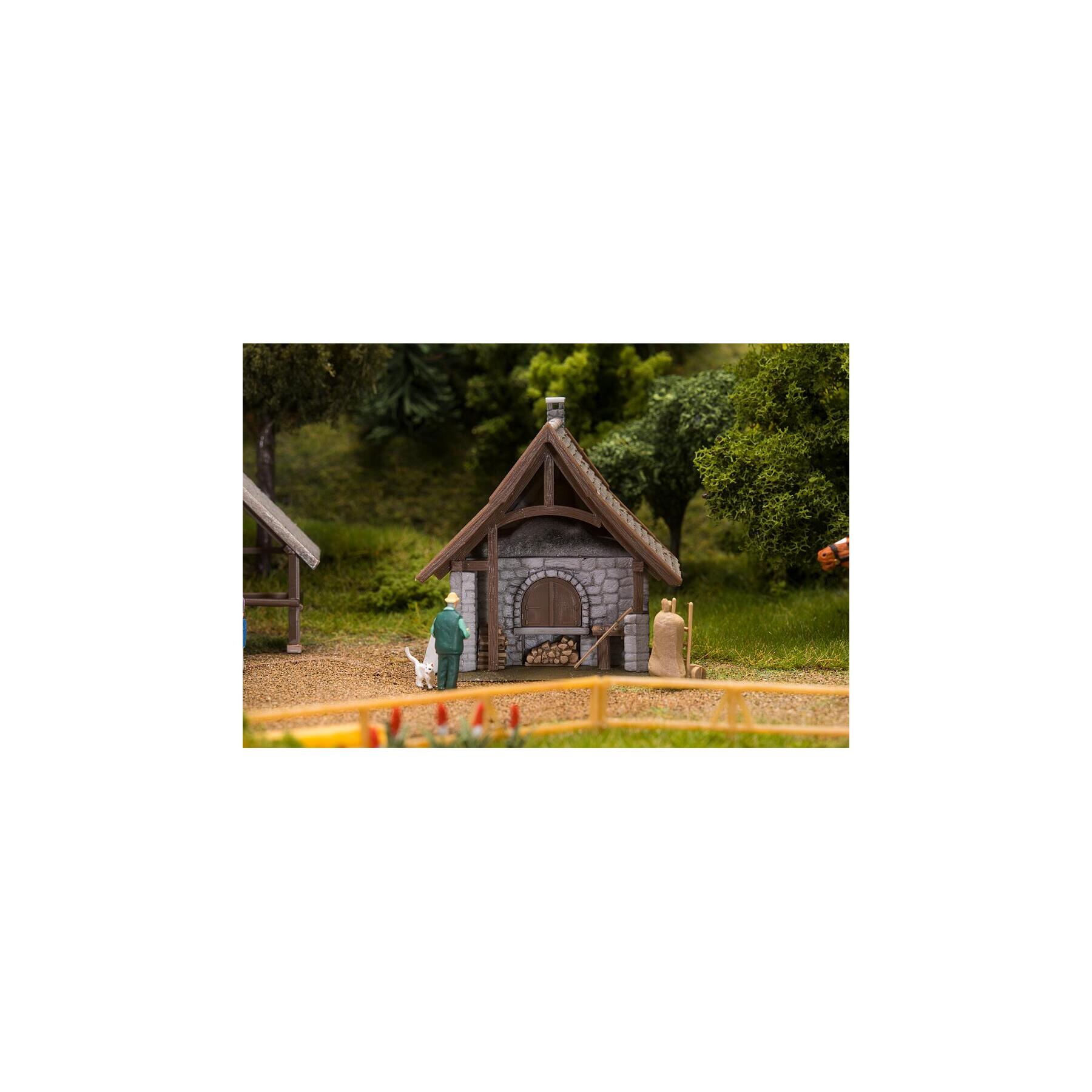 Faller 130116 H0 Speicher, Hofkapelle und Back