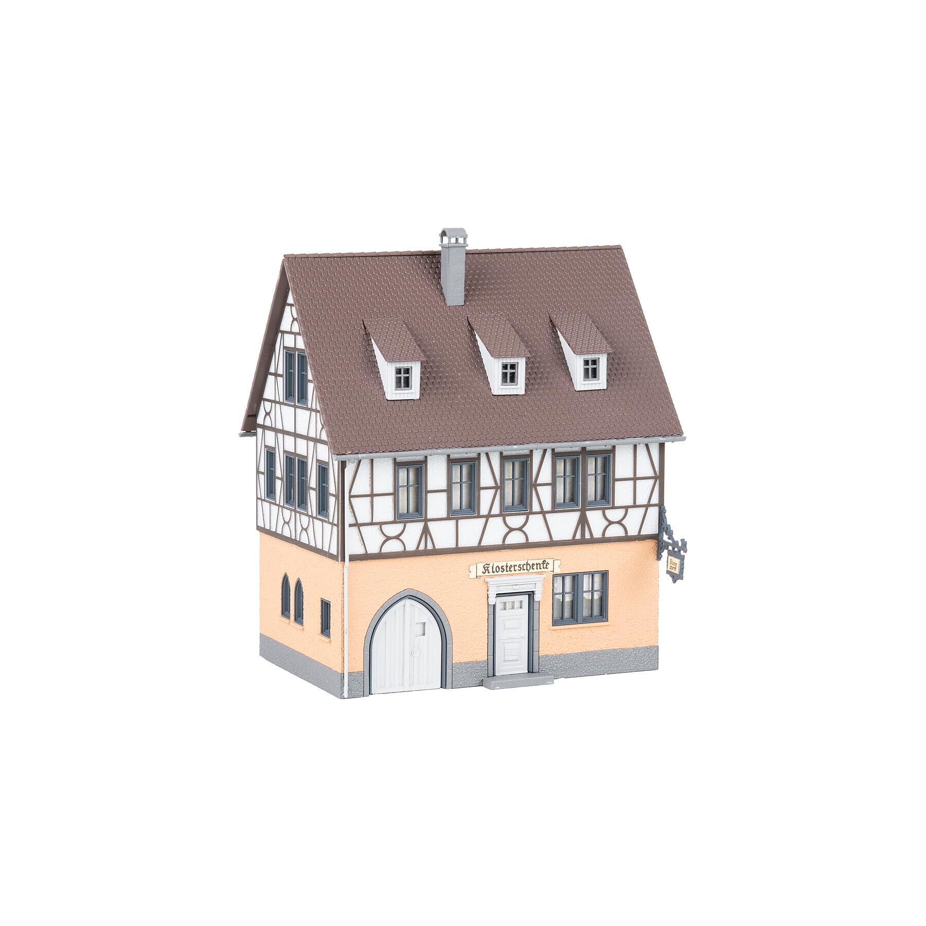 Faller 130147 H0 Fachwerkhaus mit Wirtschaftsg