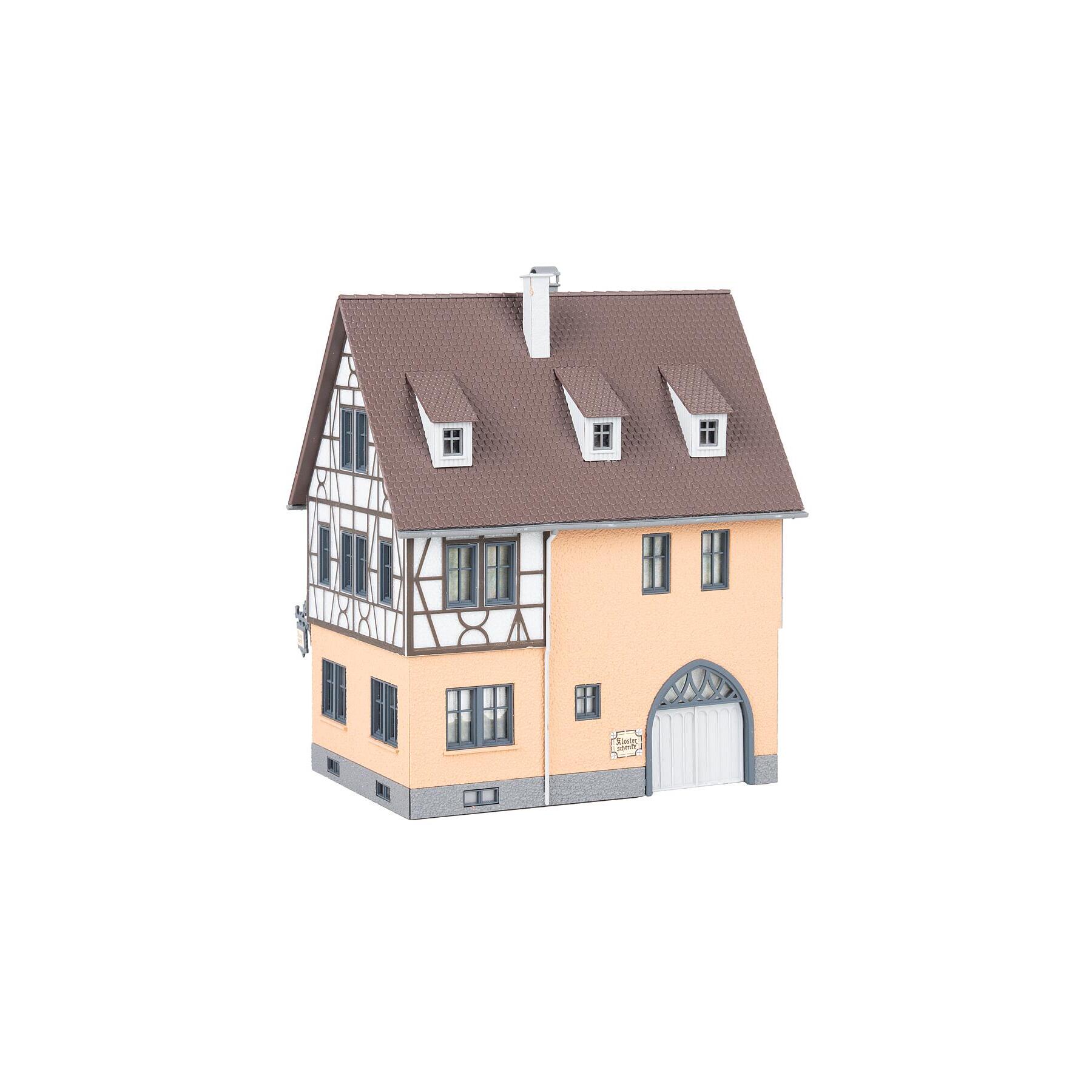 Faller 130147 H0 Fachwerkhaus mit Wirtschaftsg