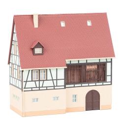Faller 130147 H0 Fachwerkhaus mit Wirtschaftsg
