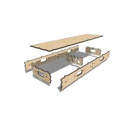 Faller 170103 Anlagenunterbau, 1 m x 0,25 m