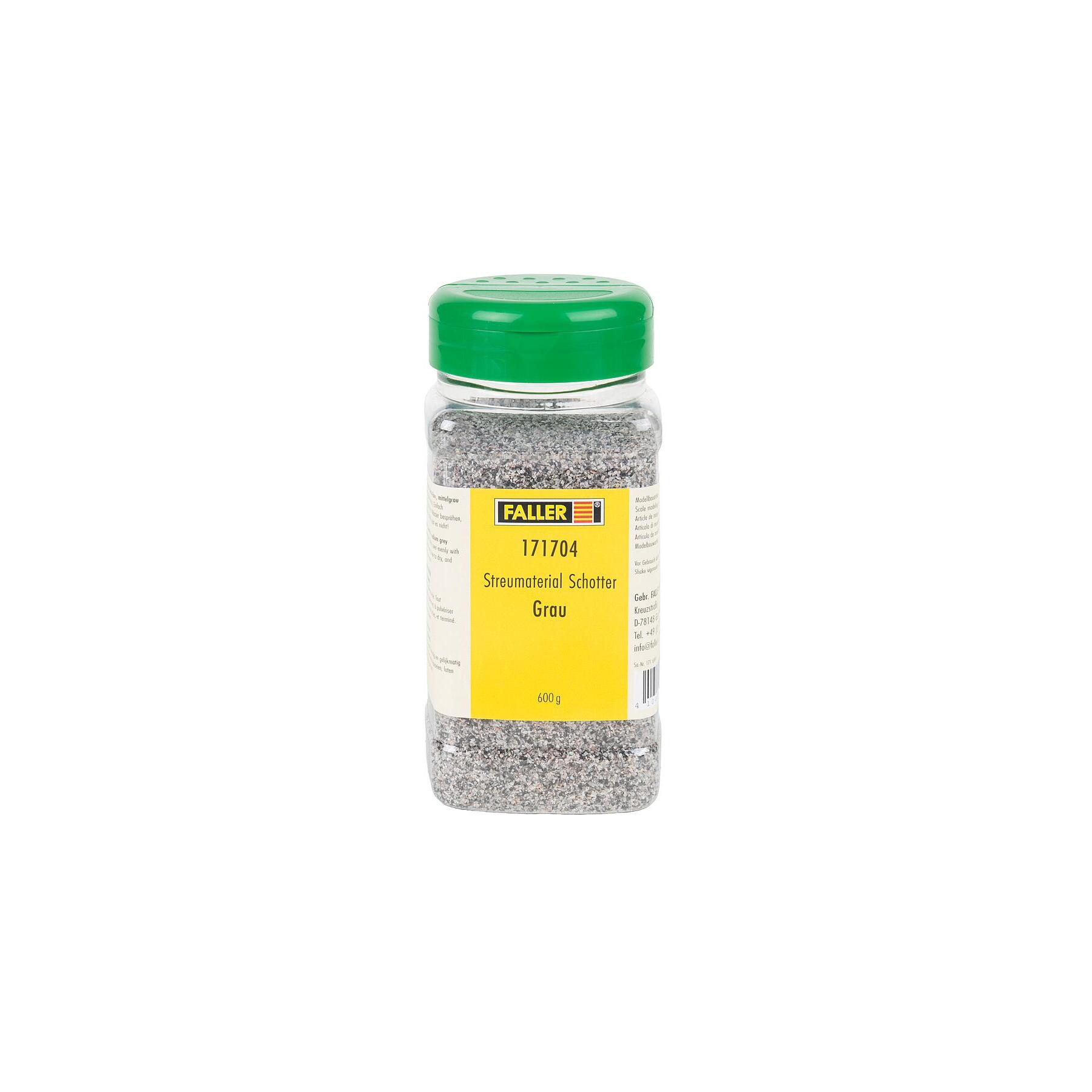 Faller 171704 H0 Streumaterial Schotter, grau,
