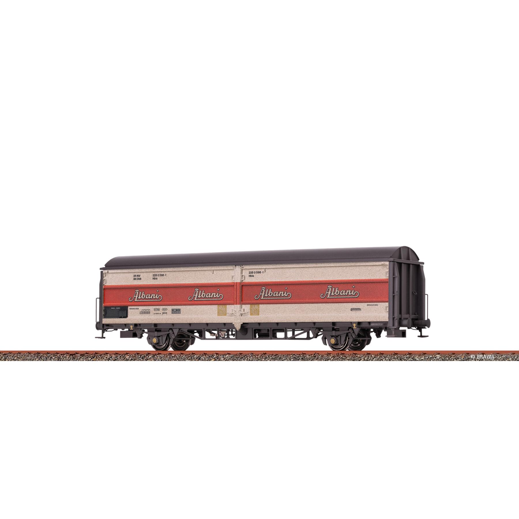 Brawa 50161 H0 Schiebewandwagen Hbis "Albani" DSB - Patiniert - IV