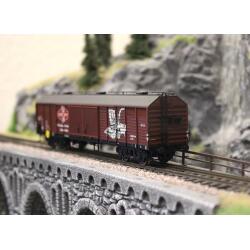 Brawa 50411 H0 Gedeckter Güterwagen Gags-v...