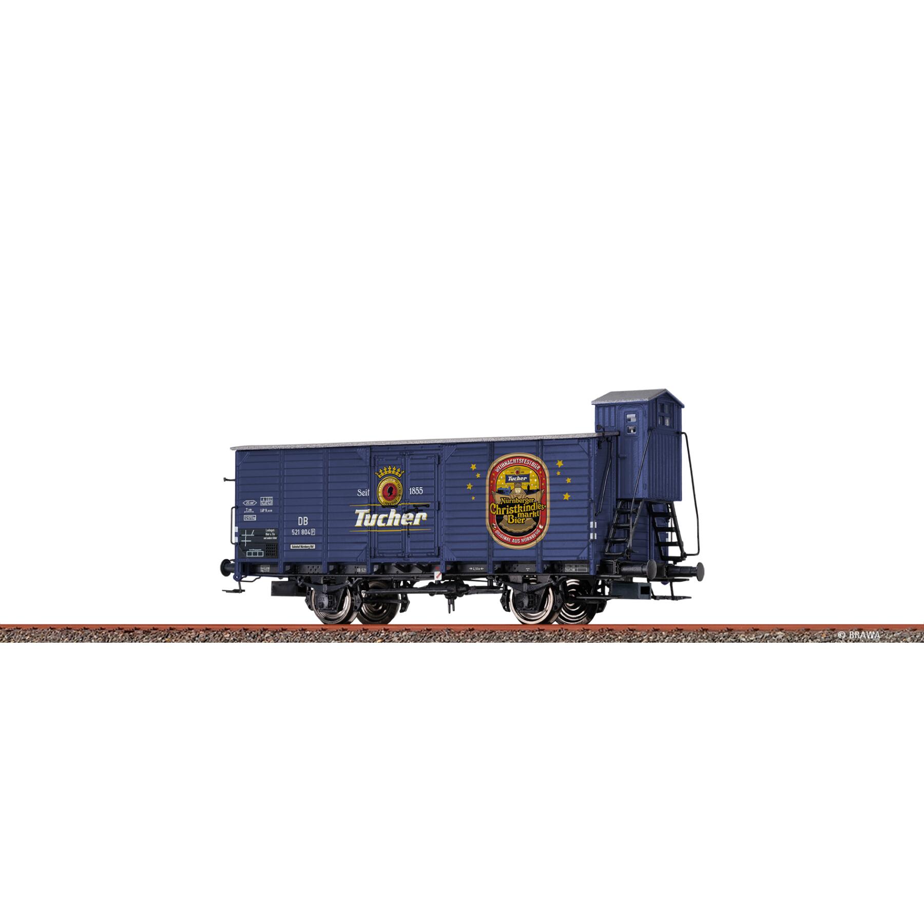 Brawa 51391 H0 Bierwagen "Tucher - Christkindlesmarkt-Bier" DB
