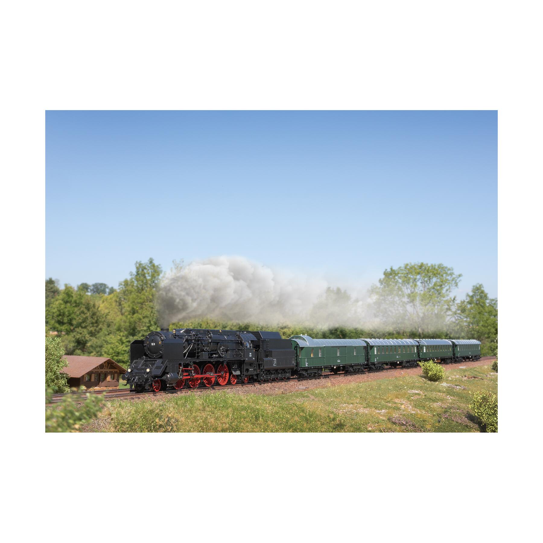 Trix 25012 H0 Dampflokomotive BR 12.11 ÖBB - Sound Version