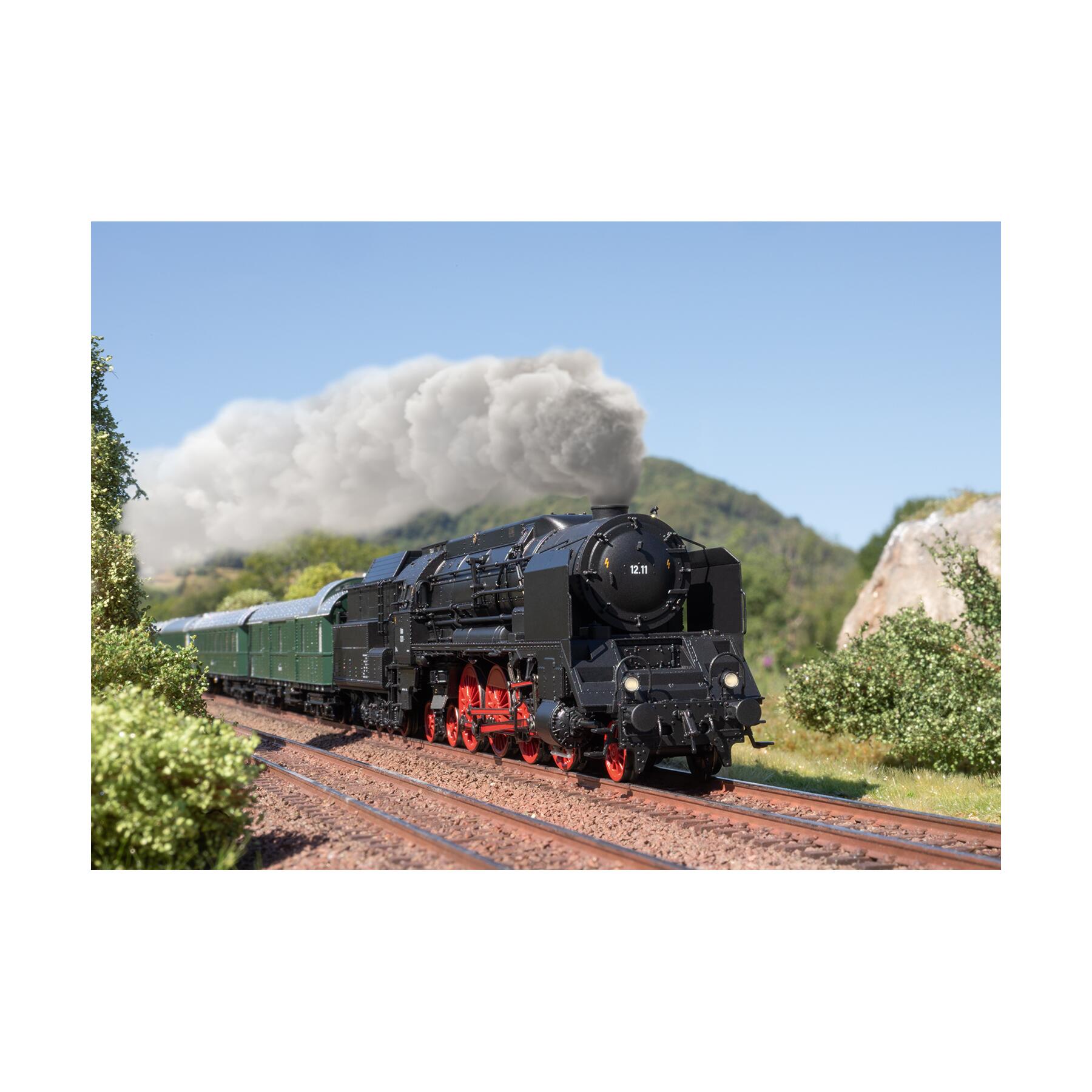 Märklin 038012 H0~ Dampflokomotive BR 12.11 ÖBB - Sound Version