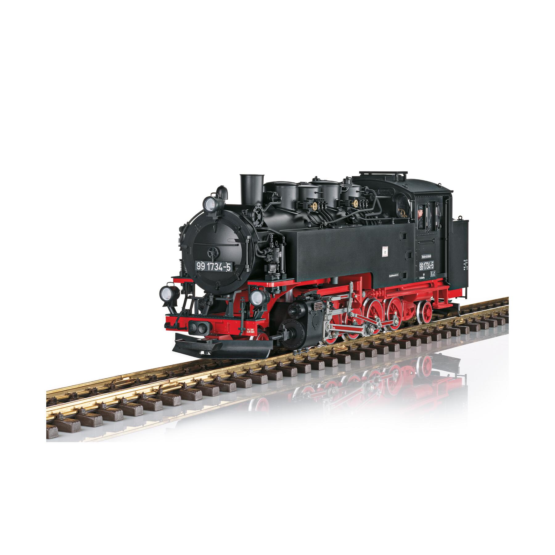 LGB 21486 G Dampflokomotive BR 99 1734-5 SDG - Radsynchroner Dampfausstoß/ Zylinderdampf