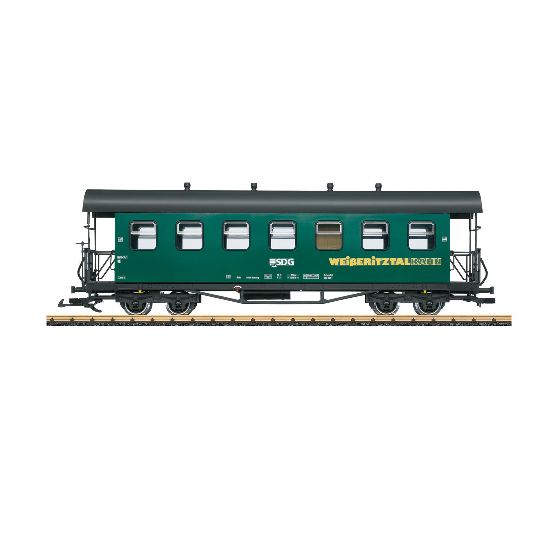 LGB 31391 G Personenwagen SDG Weißeritztalbahn