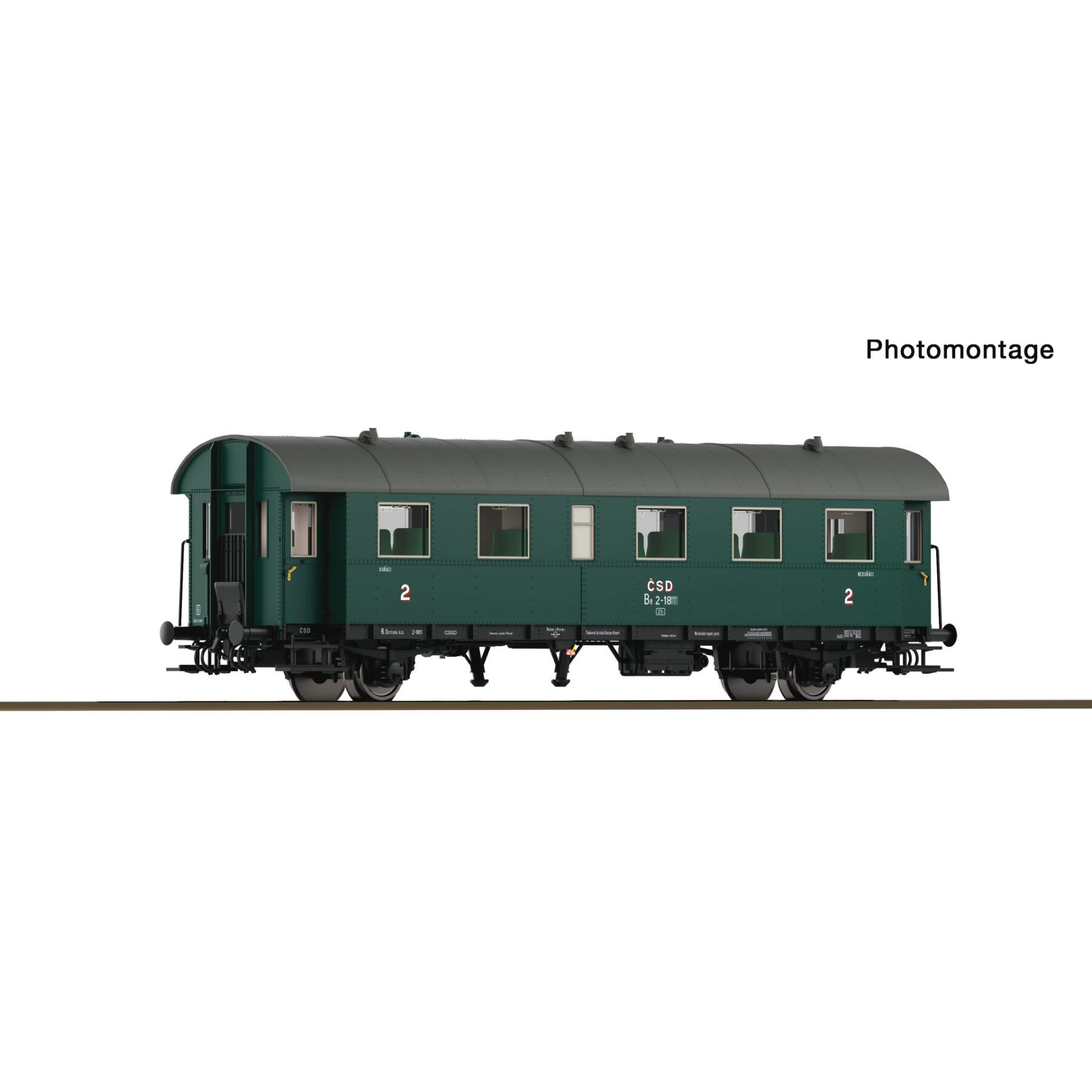 Roco 6280073 TT Personenwagen 2. Klasse, CSD