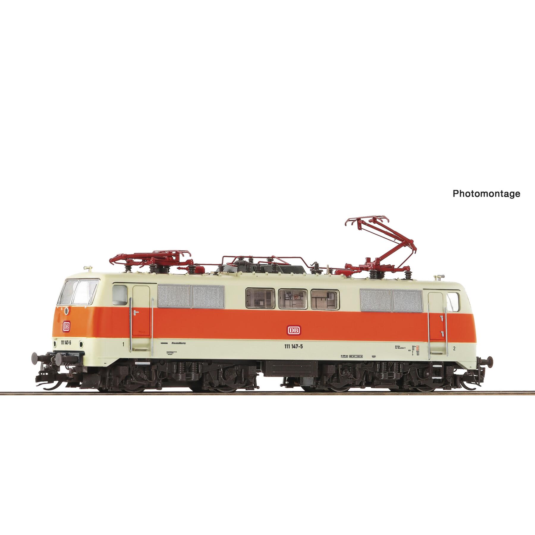 Roco 7580044 TT Elektrolokomotive BR 111 147-5, DB