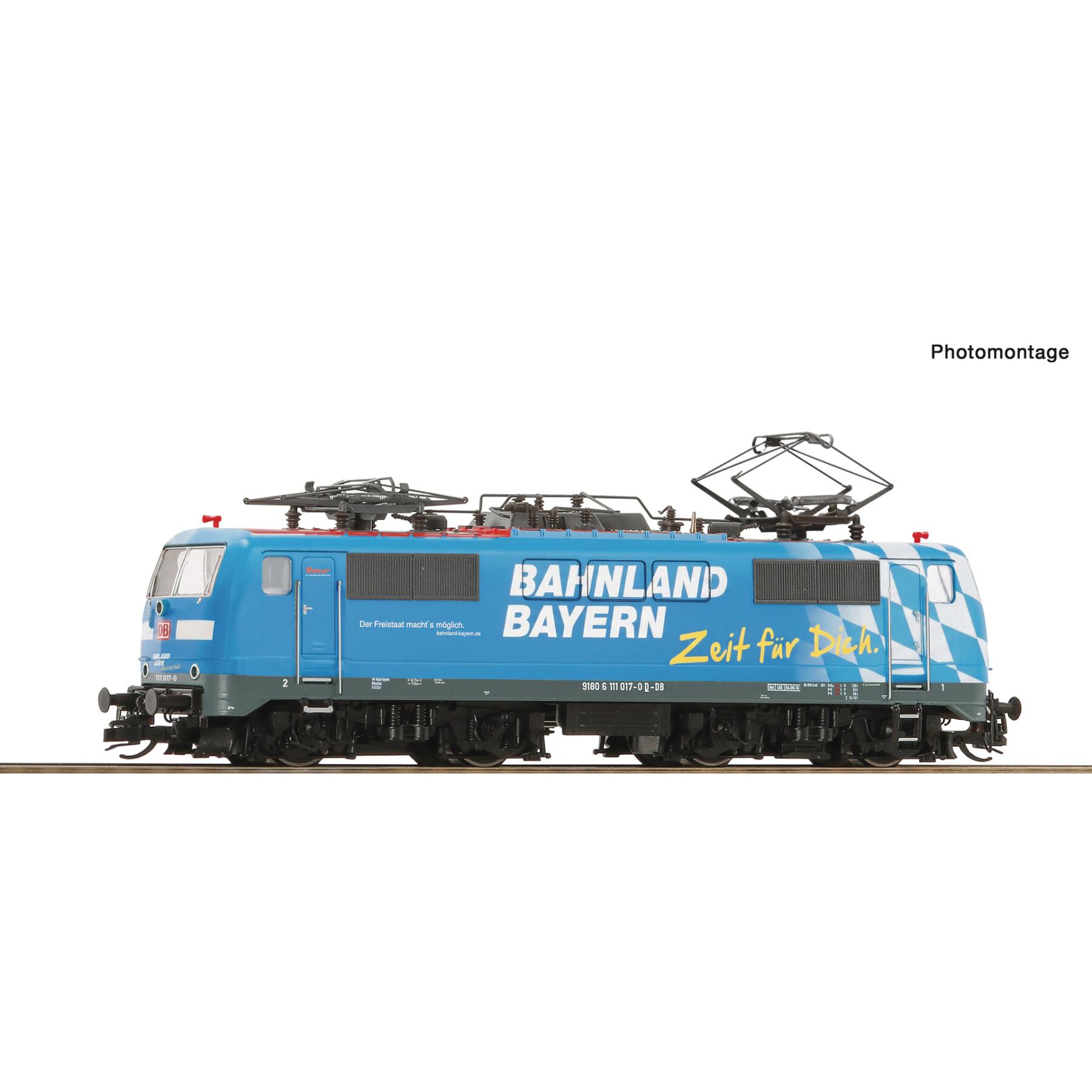 Roco 7590045 TT Elektrolokomotive BR 111 017-0, DB AG - Sound