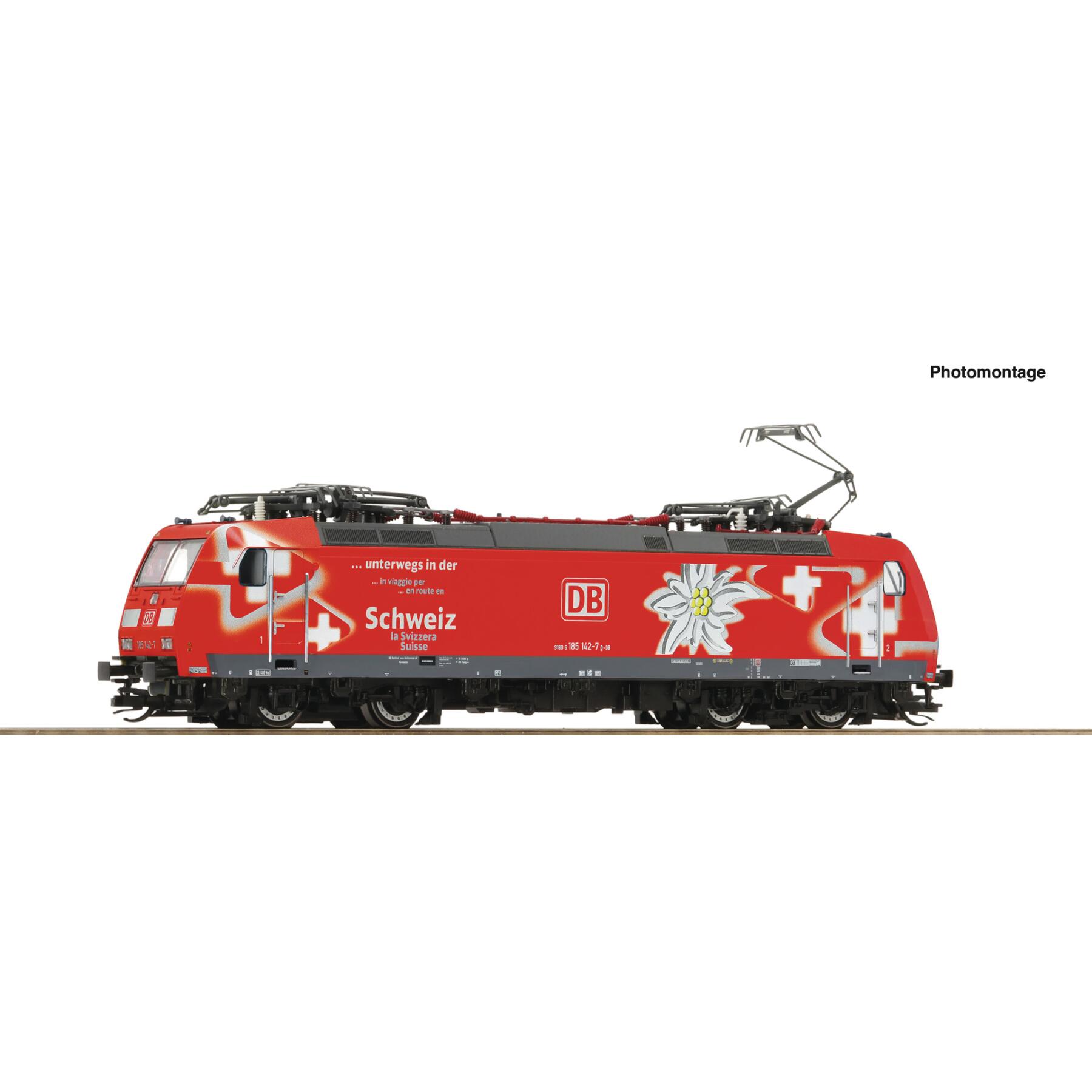 Roco 7580029 TT Elektrolokomotive BR 185 142-7 DB AG