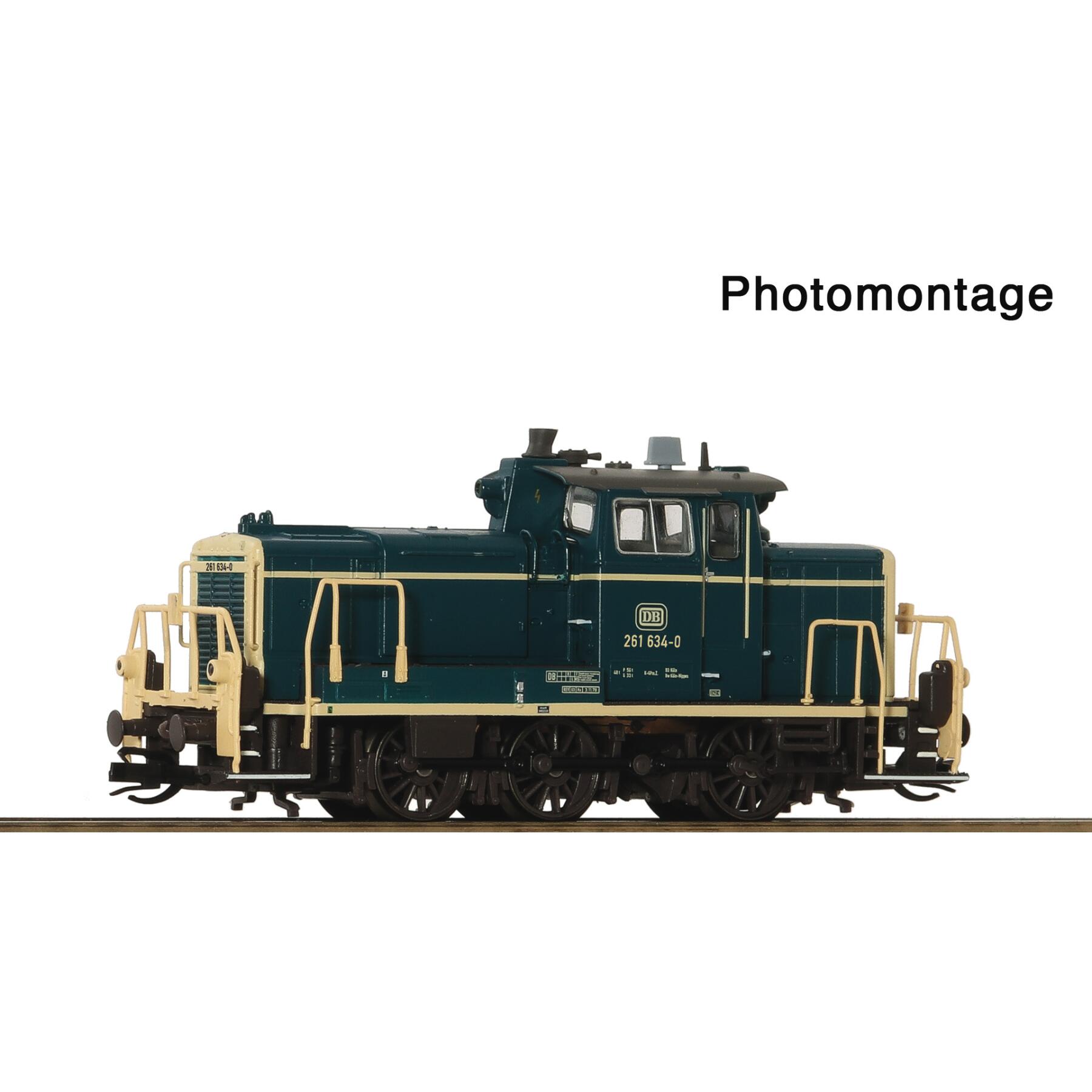 Roco 7380041 TT Diesellokomotive BR 261 634-0, DB