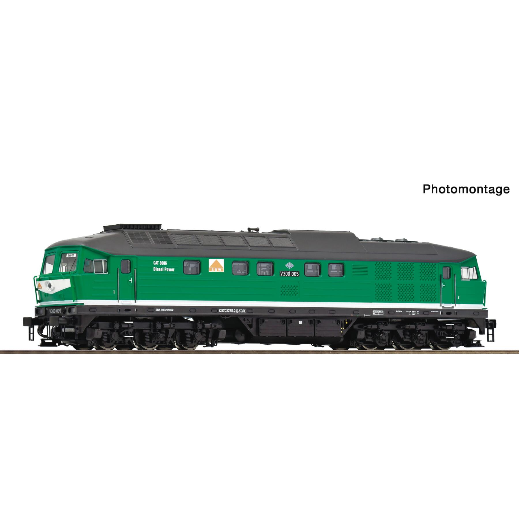 Roco 7390033 TT Diesellokomotive BR V 300 005, SBW
