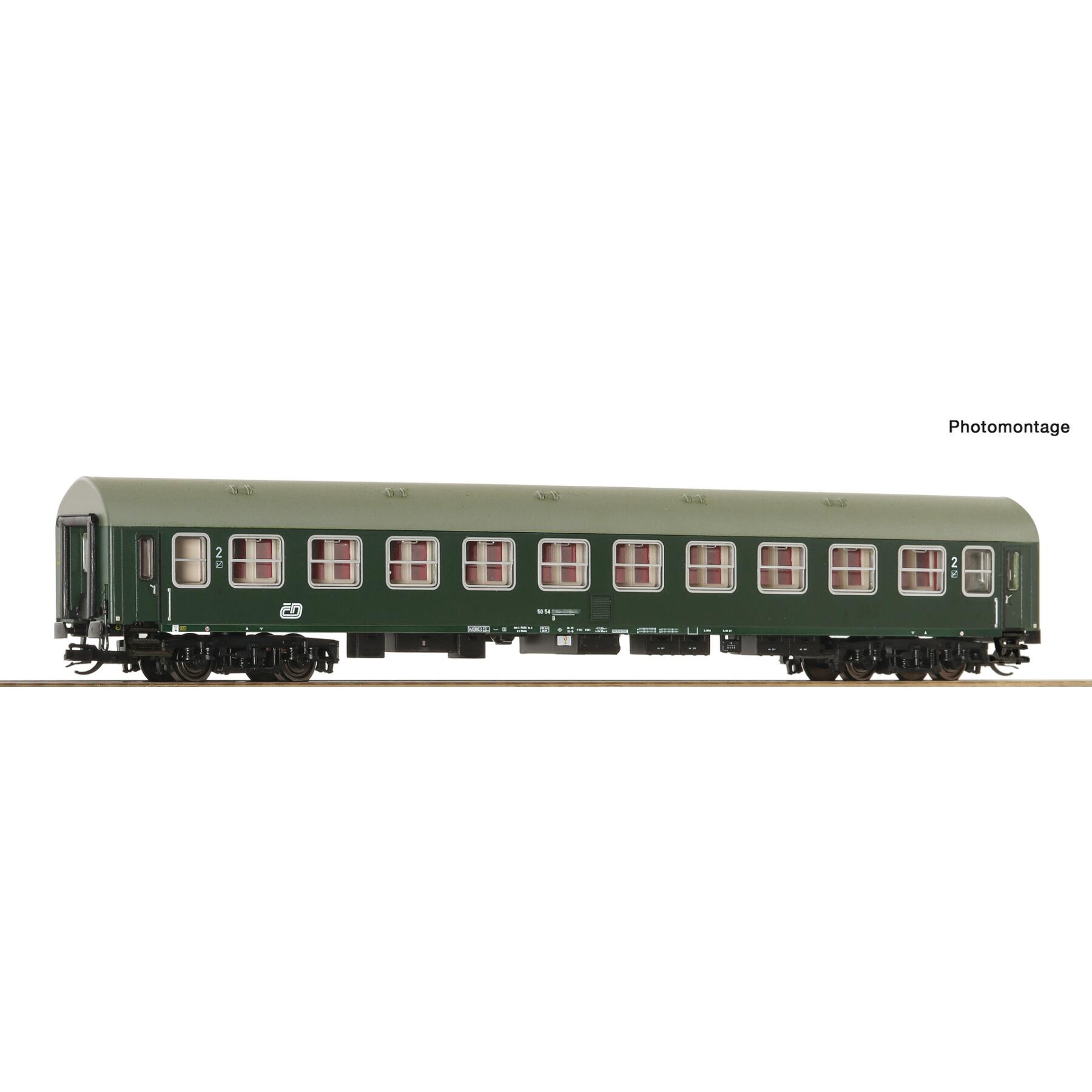 Roco 6280069 TT Reisezugwagen 2. Klasse CD