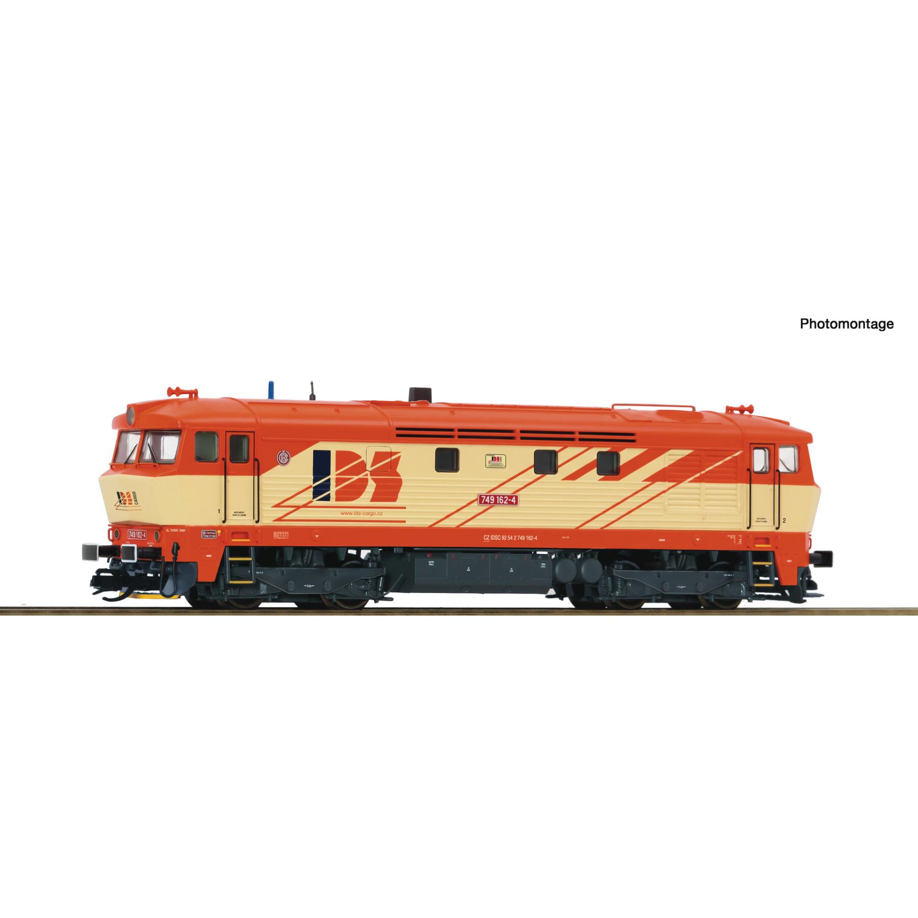 Roco 7390040 TT Diesellokomotive BR 749 162-4, IDS Cargo - Sound