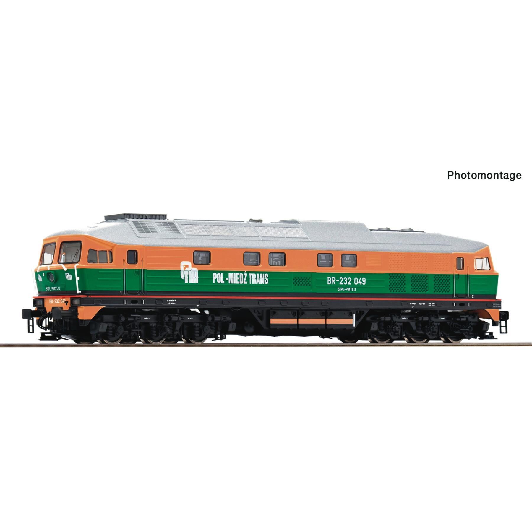 Roco 7390034 TT Diesellokomotive BR-232 049, PMT - Sound