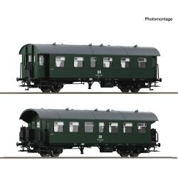 Roco 6280085 TT 2-teiliger Set: Personenwagen, DR