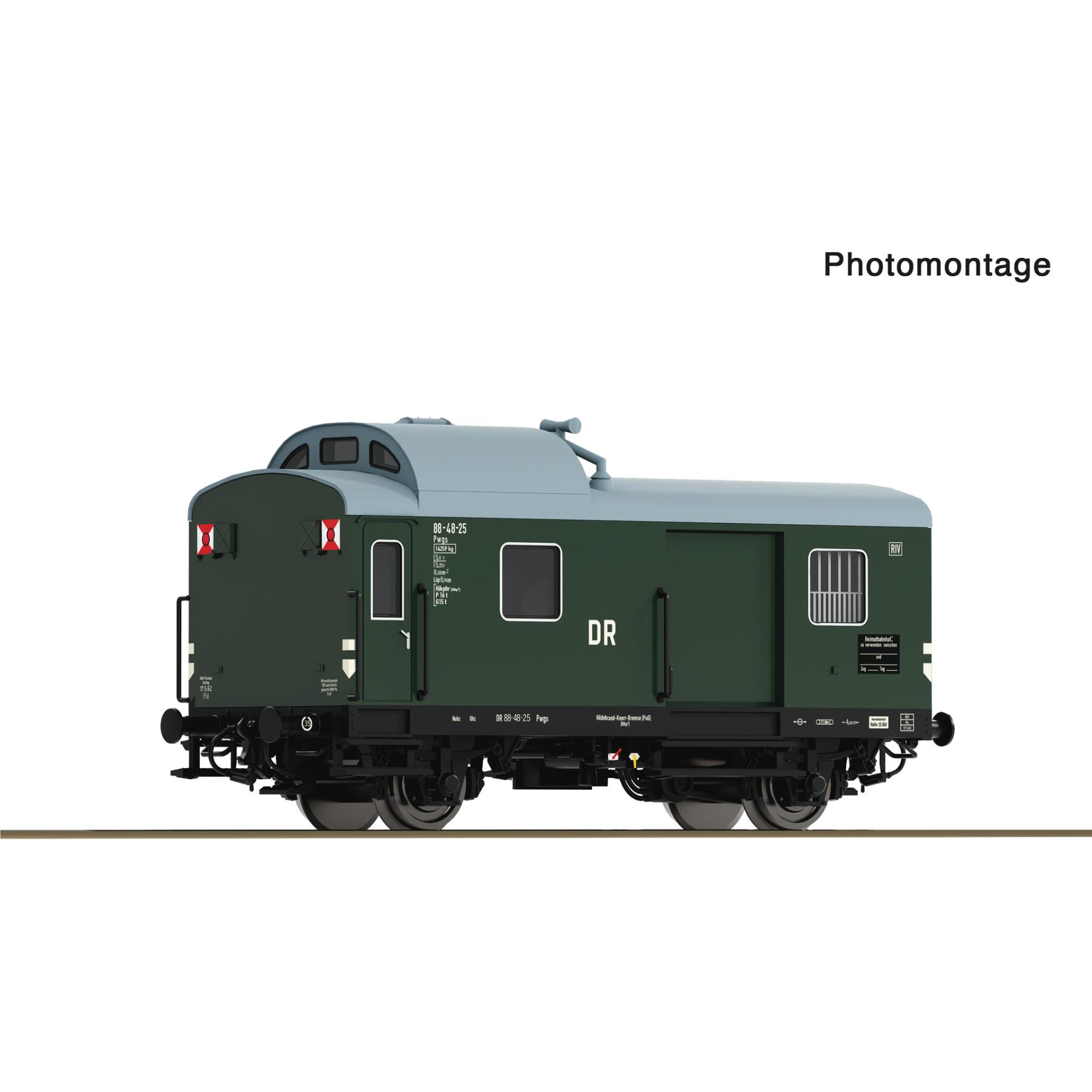 Roco 6680040 TT Güterzugbegleitwagen DR