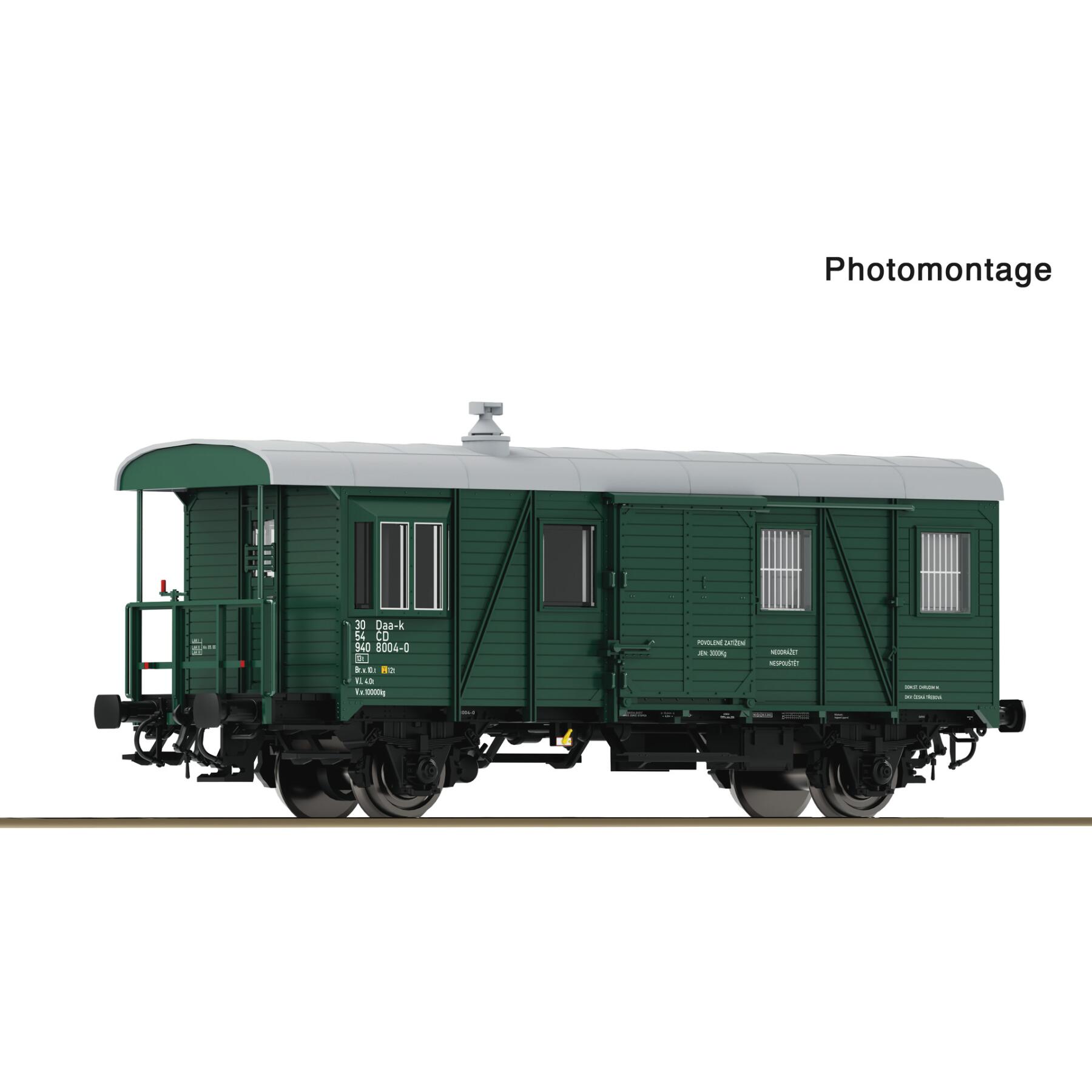 Roco 6680043 TT Güterzug-Begleitwagen CD