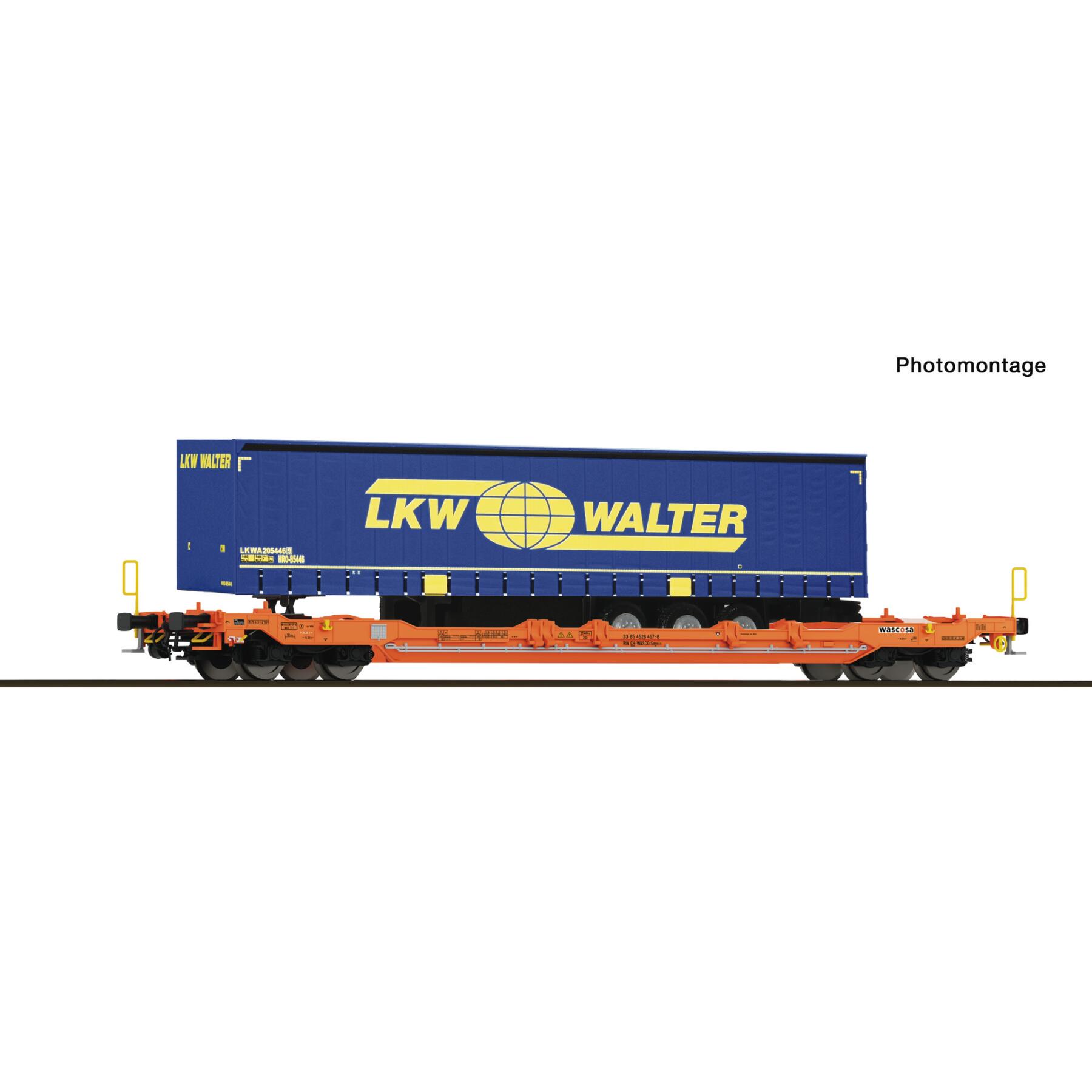 Roco 6680065 TT Taschenwagen T5, Wascosa
