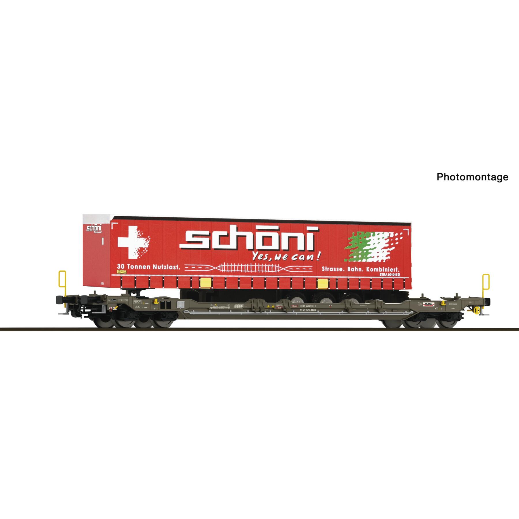 Roco 6680066 TT Taschenwagen T5, Hupac