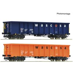Roco 6680055 TT 2-teiliger Set: Offene Güterwagen,...