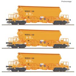 Roco 6680063 TT 3-teiliger Set: Kaliwagen, Wascosa