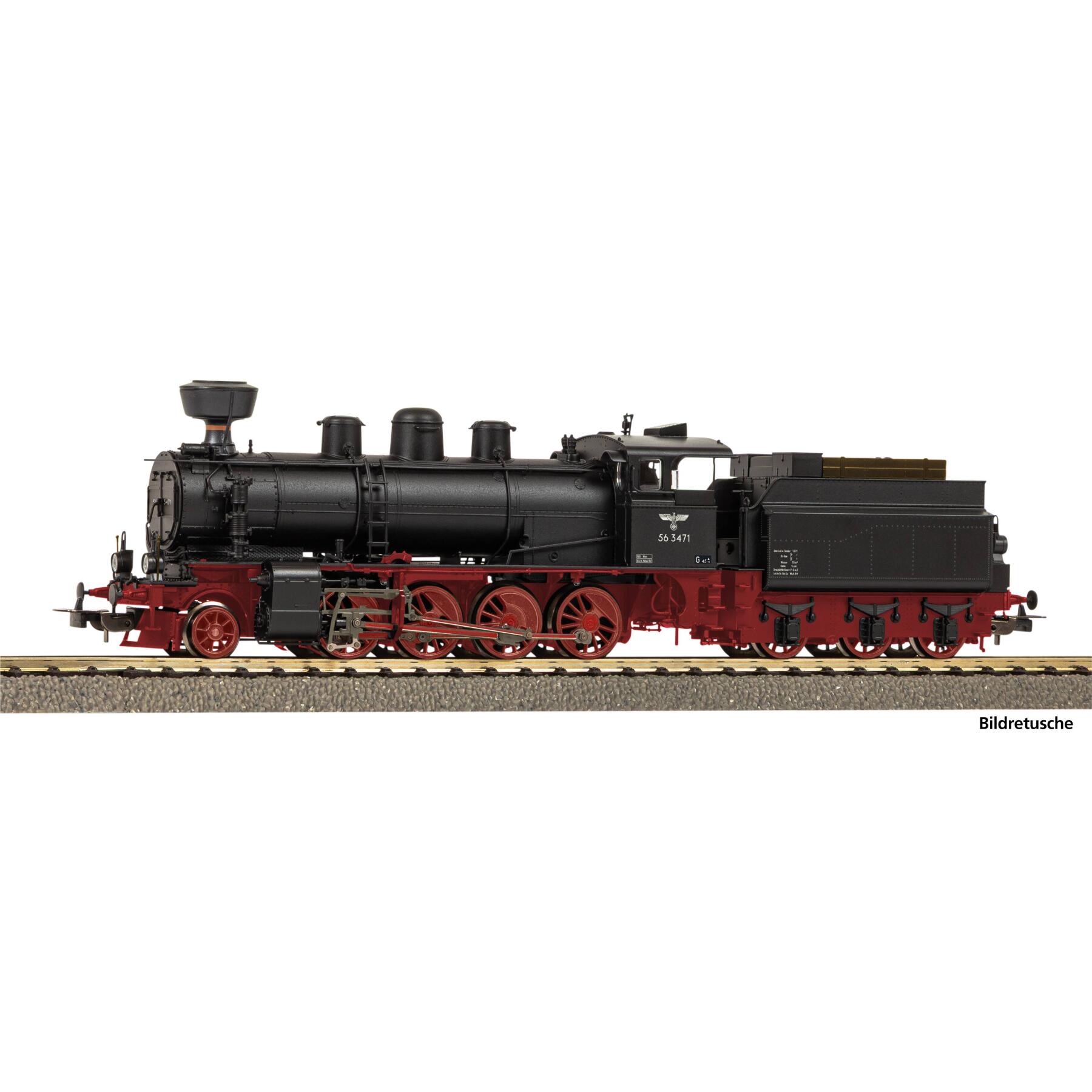 Piko 50803 H0 Dampflokomotive BR 56.34-35 mit Kobelschornstein DRB