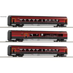 Saxonia 120302 TT 3-teiliger Set Railjet ÖBB mit...