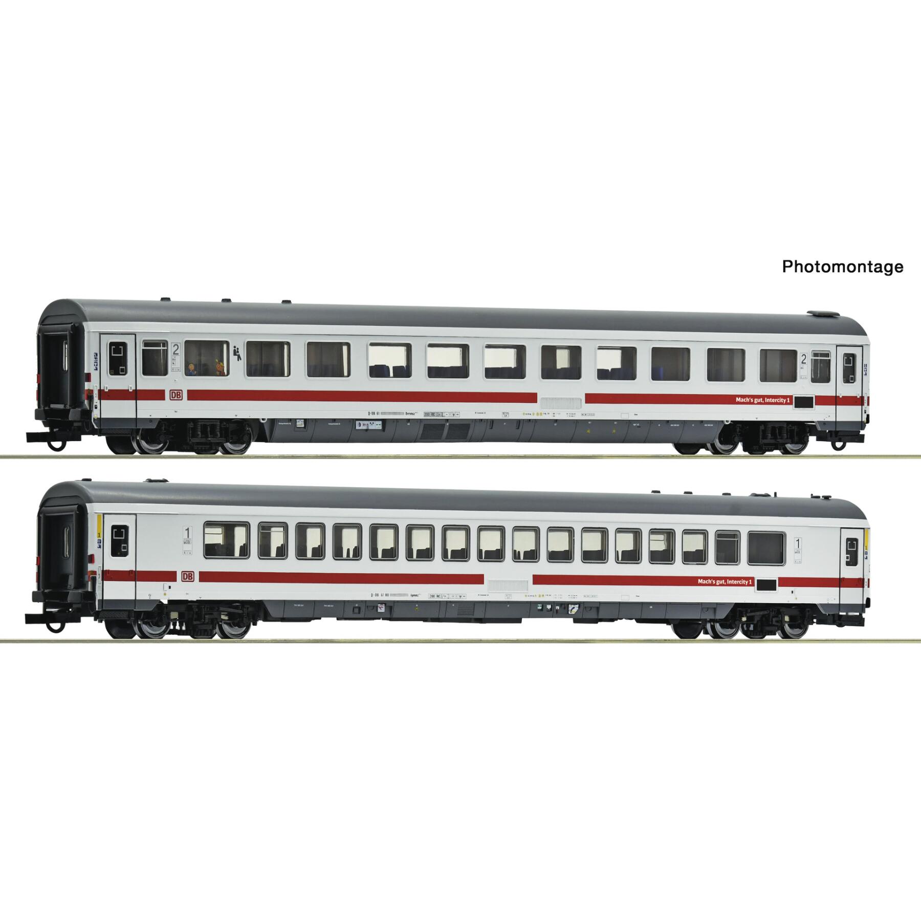 Roco 6200358 H0 2-tlg. Set: Schnellzugwagen „55 Jahre InterCity/Abschiedswagen“, DB AG