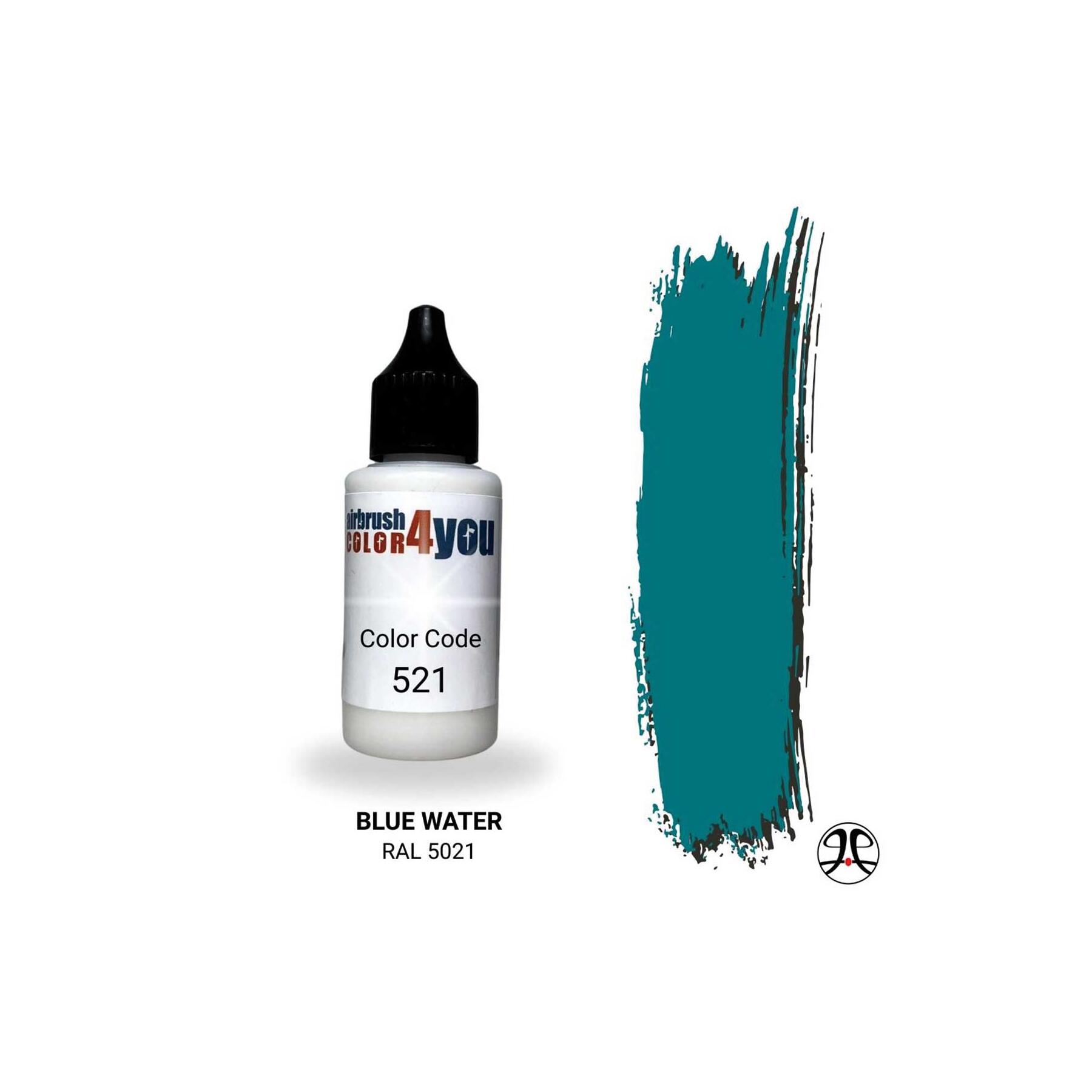 Busch 961000521 Acrylfarbe Wasserblau