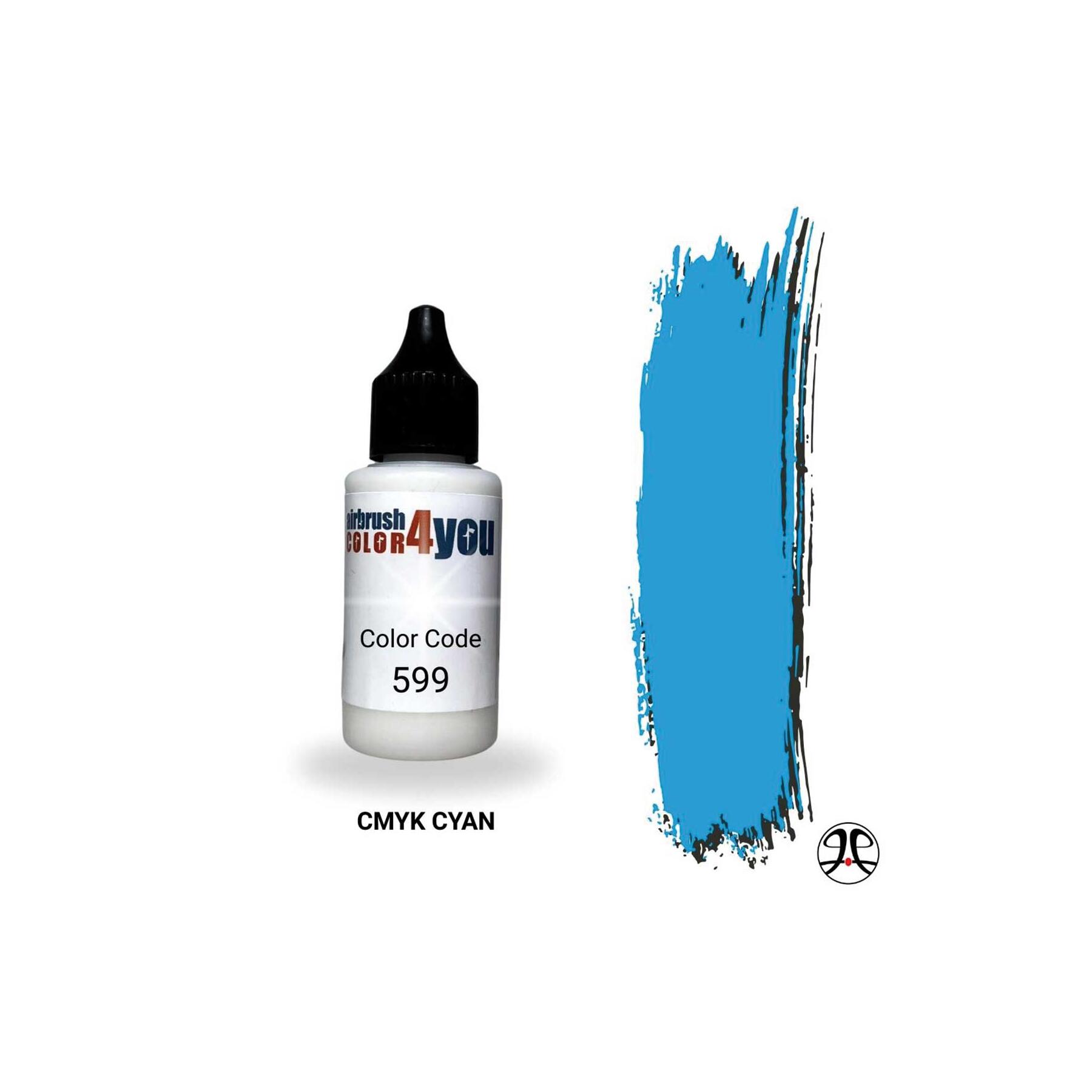 Busch 961000599 Acrylfarbe CMYK Blaugrün