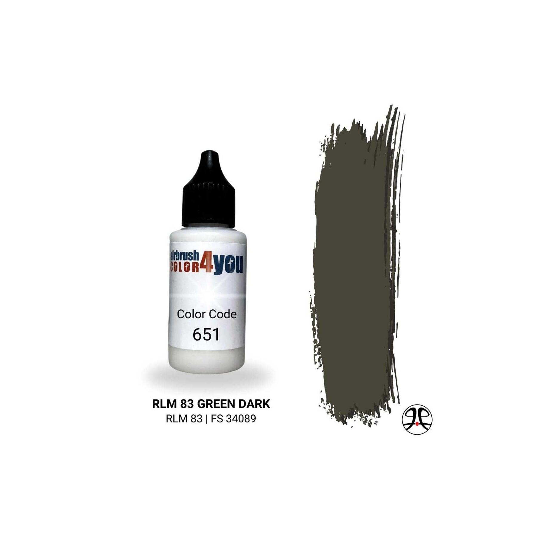 Busch 961000651 Acrylfarbe RLM Dunkelgrün