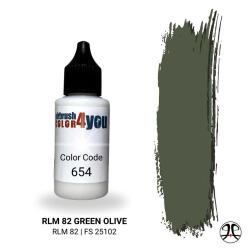 Busch 961000654 Acrylfarbe RLM Olivgrün