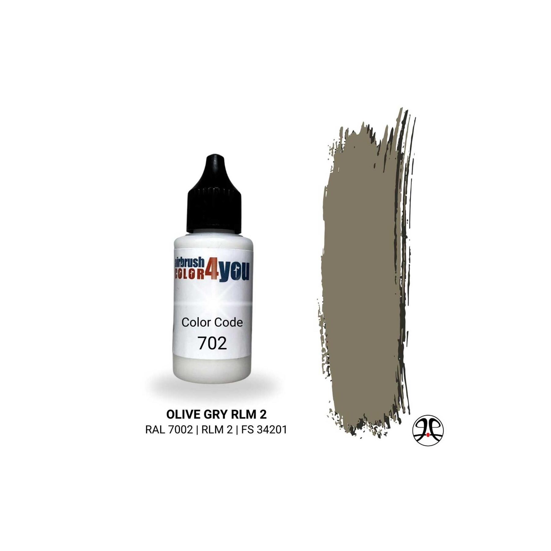 Busch 961000702 Acrylfarbe RLM Olivgrau