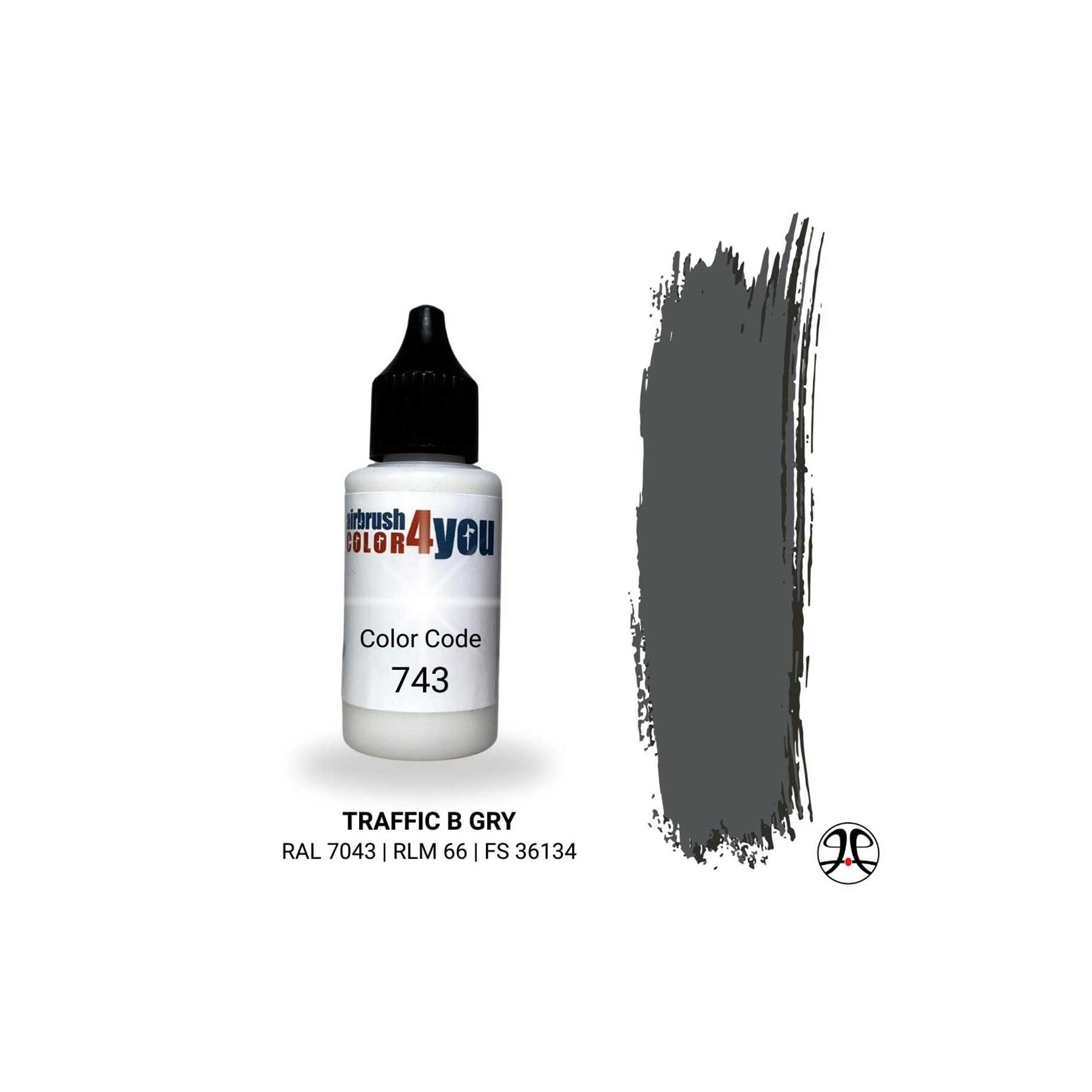 Busch 961000743 Acrylfarbe Verkehrsgrau B