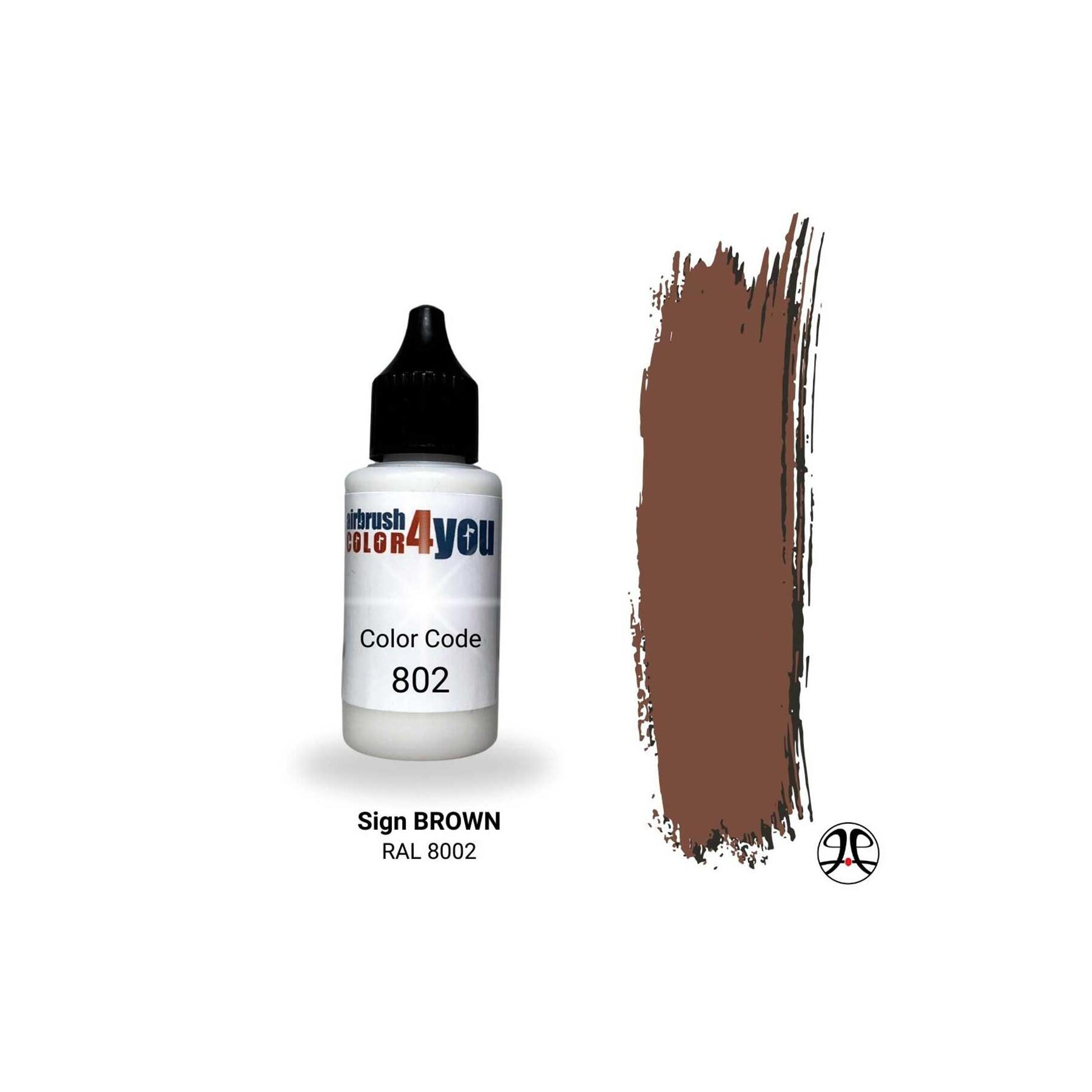 Busch 961000802 Acrylfarbe Signalbraun