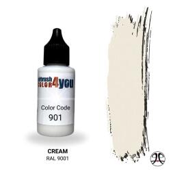 Busch 961000901 Acrylfarbe Cremeweiß