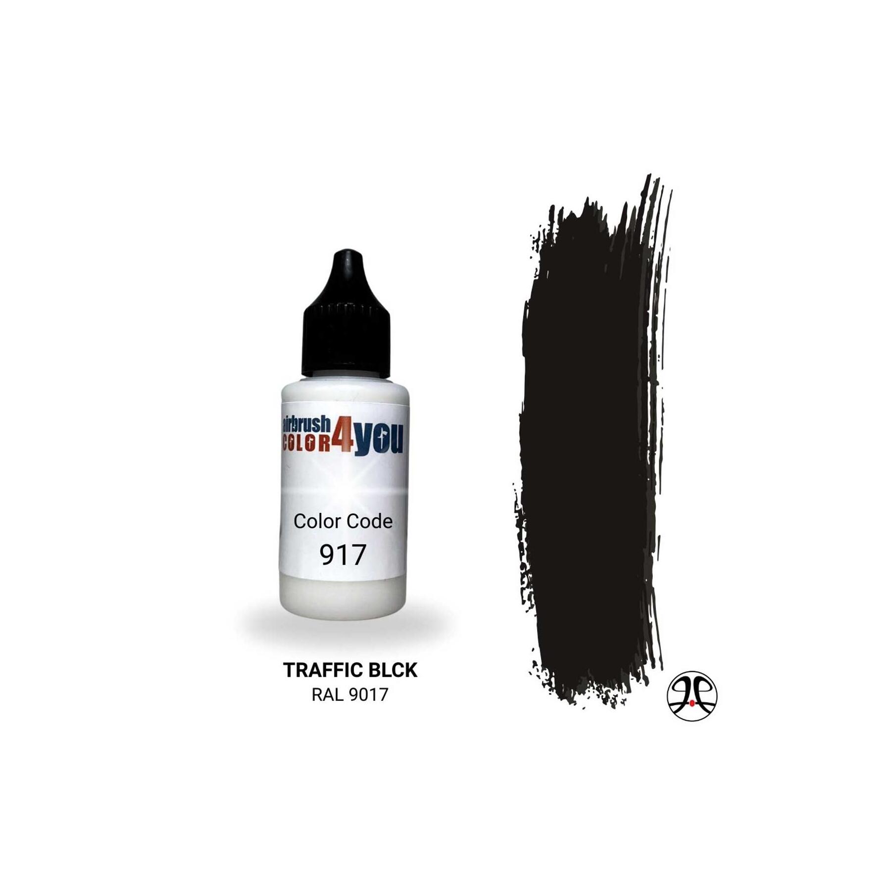 Busch 961000917 Acrylfarbe Verkehrsschwarz