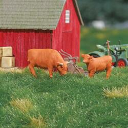 Busch 79890 A-Set: Kuh mit Kalb H0