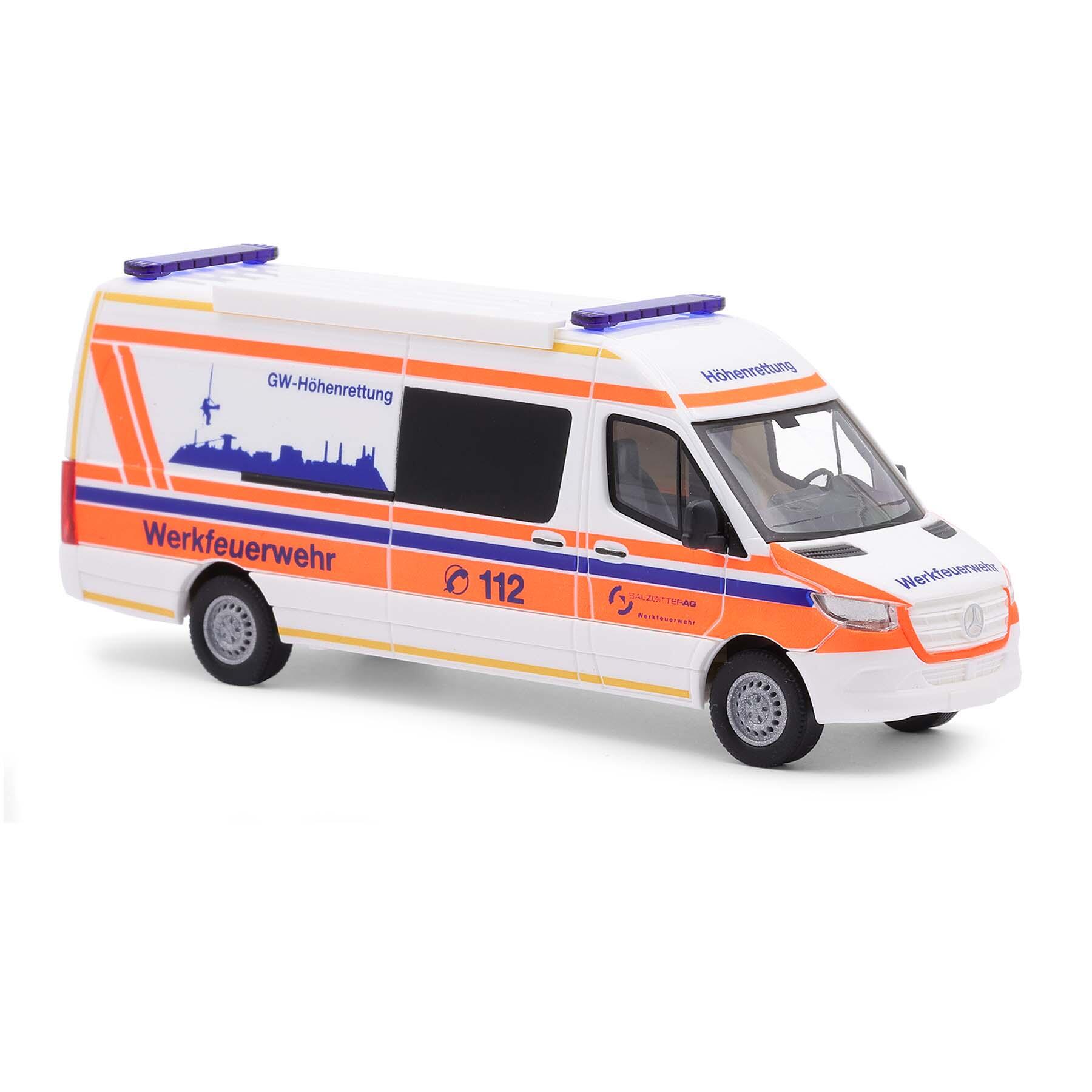 Busch 52627 MB Sprinter FW Salzgitter H0