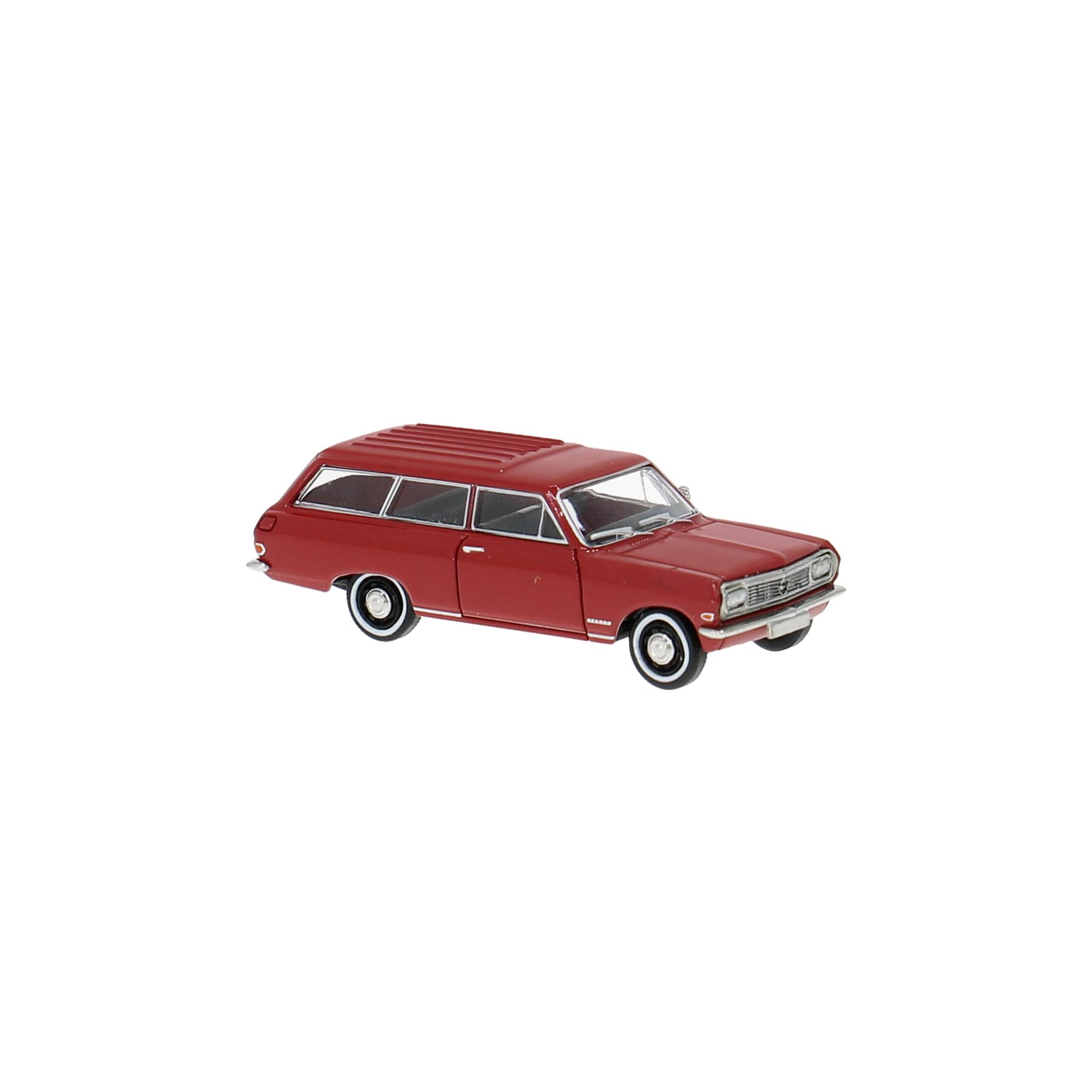 Brekina 20478 H0 Opel Rekord B CarAVan in rot