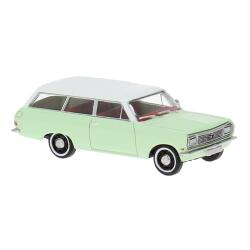 Brekina 20479 H0 Opel Rekord B CarAVan in...