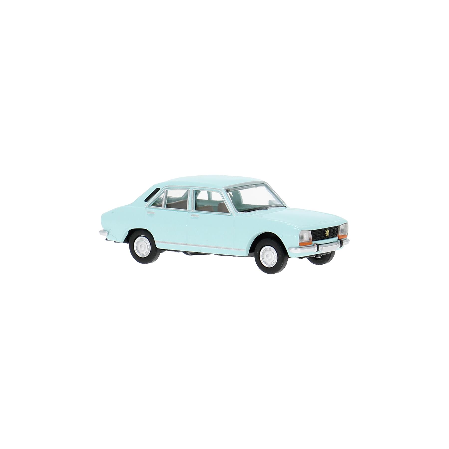 Brekina 29125 H0 Peugeot 504 in pastellblau