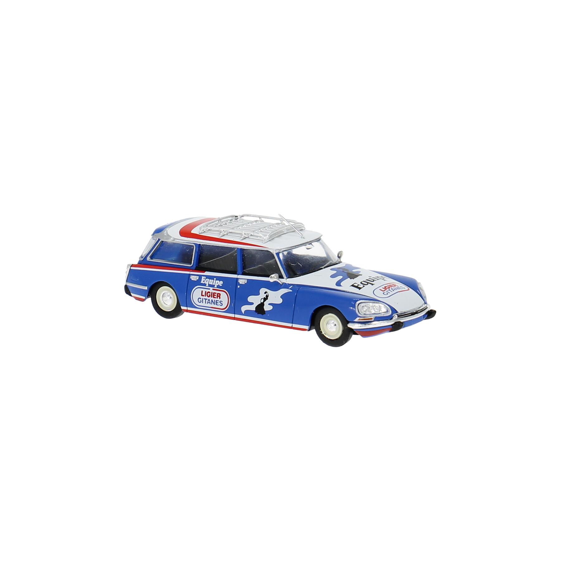 Brekina 14242 H0 Citroen DS Break "Ligier Gitanes", Teamfahrzeug Formel 1 (1976)