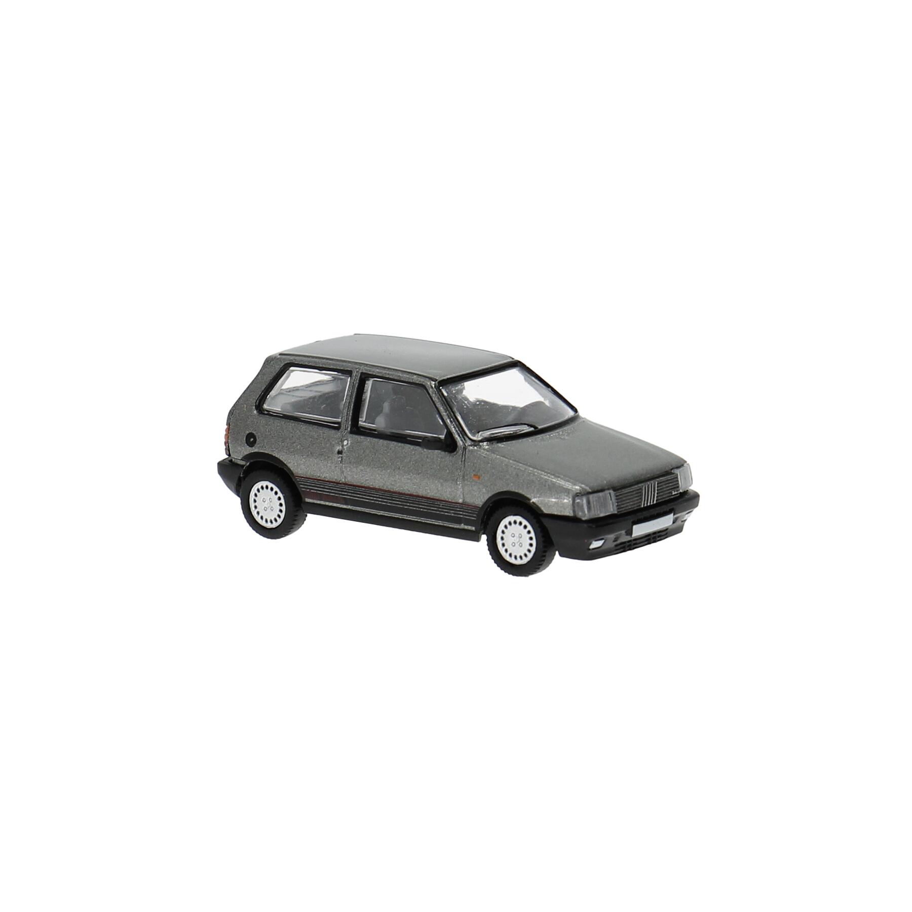 Brekina PCX870765 H0 Fiat Uno Turbo i.e dunkelgrau met.