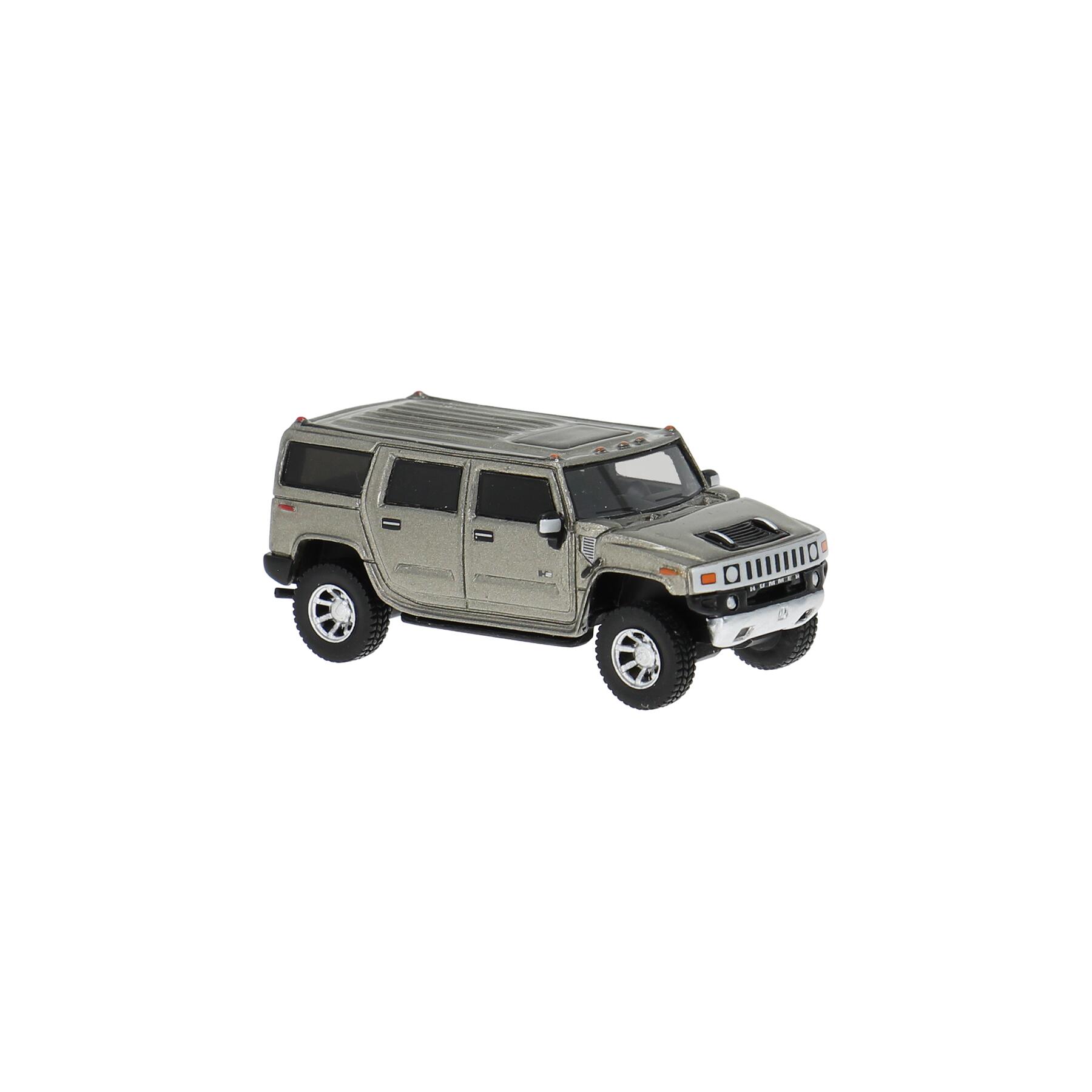 Brekina BOS87452 H0 Hummer H2 grau met.