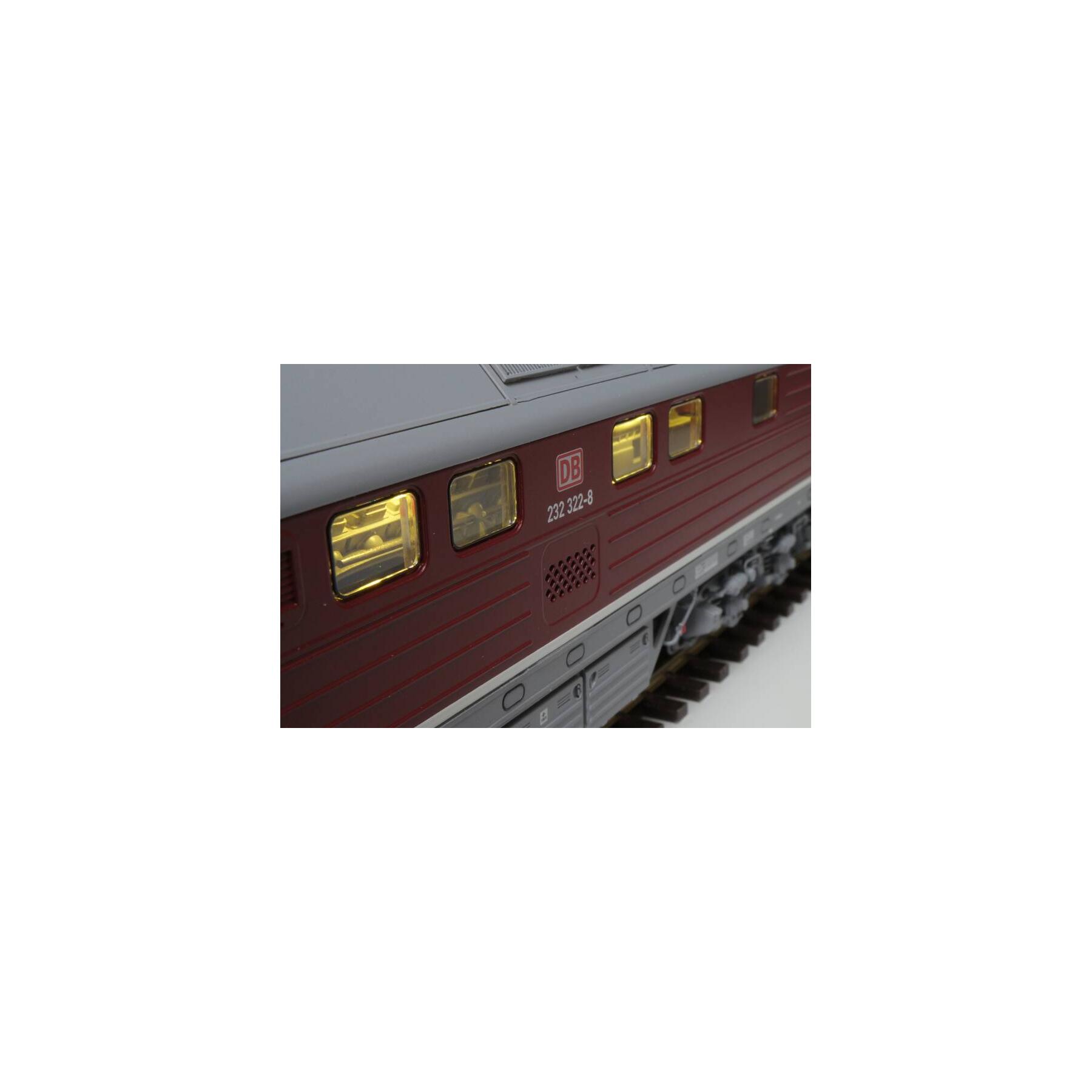 ESU 31353 H0 Diesellokomotive BR 132 543 DR - Sound / Rauch & Kühlerlüfter - Ep IV